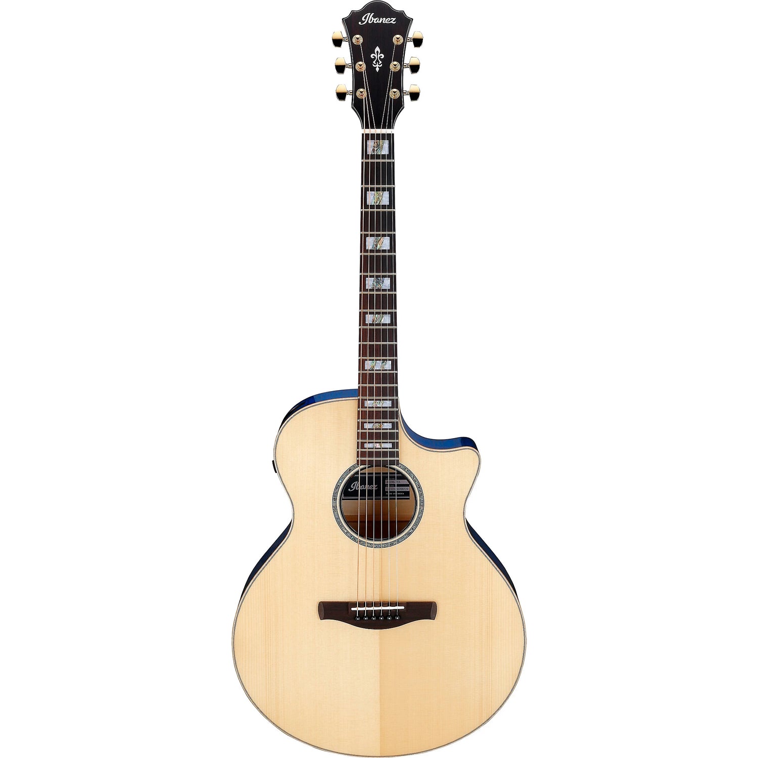 IBANEZ GRAND AUDITORIUM ACOUSTIC/ELECTRIC GUITAR - AE390NTA