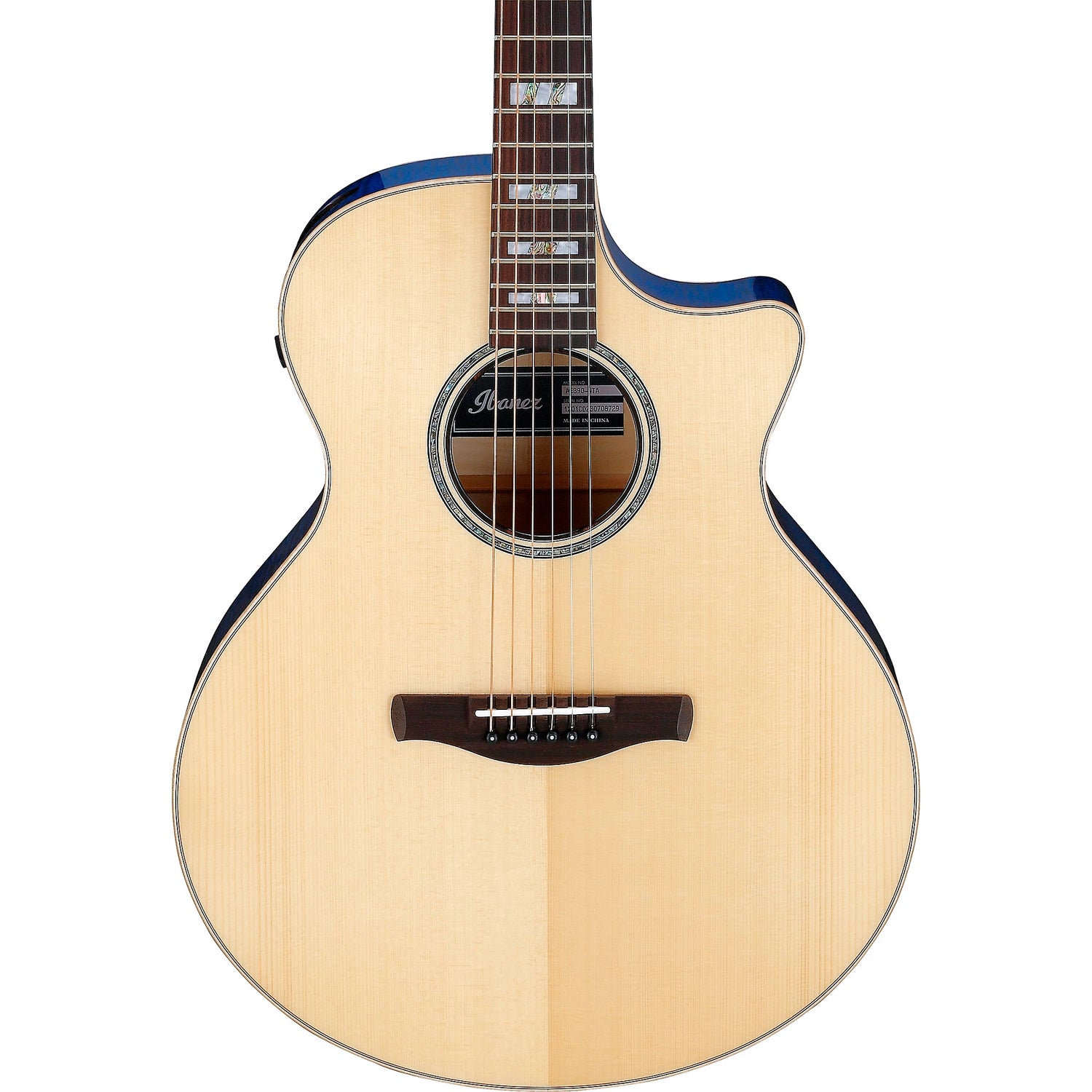 IBANEZ ADVANCED SERIES AE275 ACOUSTIC/ELECTRIC GUITAR - AE275LGS