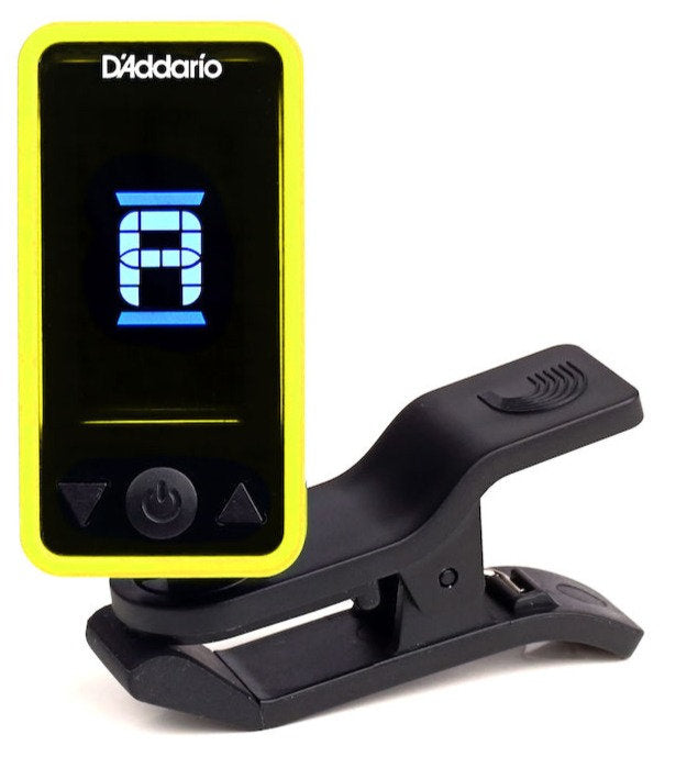PLANET WAVES ECLIPSE HEADSTOCK TUNER, YELLOW