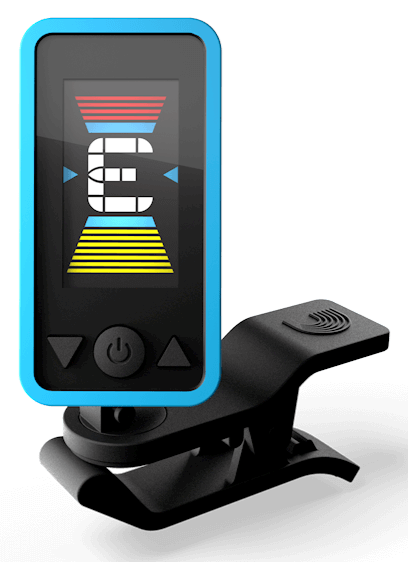 PLANET WAVES ECLIPSE HEADSTOCK TUNER, BLUE