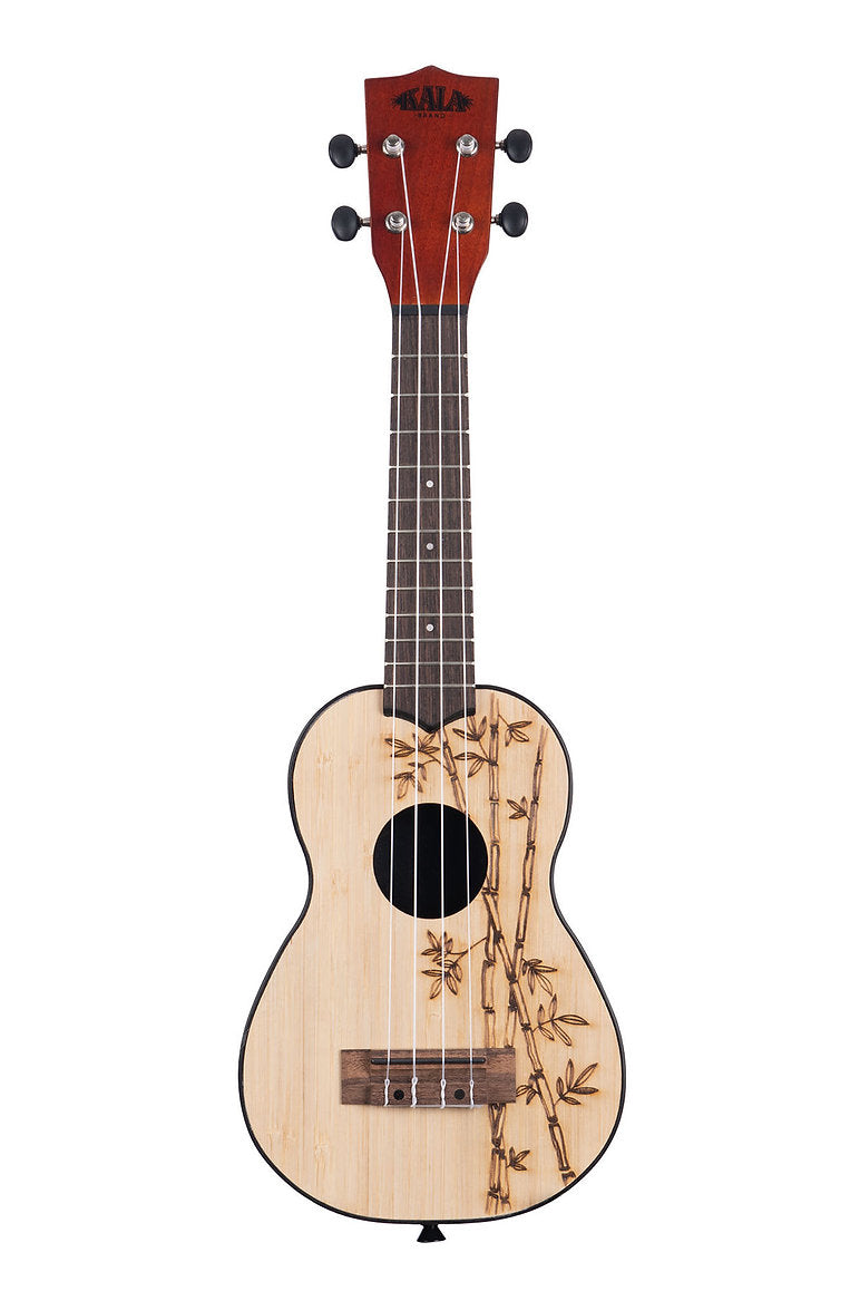 KALA BAMBOO TOP UKADELIC SOPRANO UKULELE - UK-BAMBOO