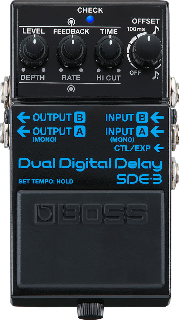 BOSS SDE-3 DUAL DIGITAL DELAY