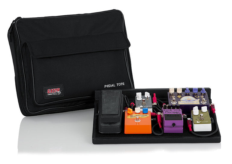 GATOR PEDAL BOARD W/ CARRY BAG & POWER SUPPLY - GPT-BL-PWR