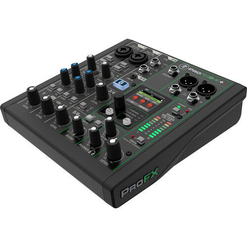 MACKIE 6-CHANNEL ANALOG MIXER - ProFX6V3+