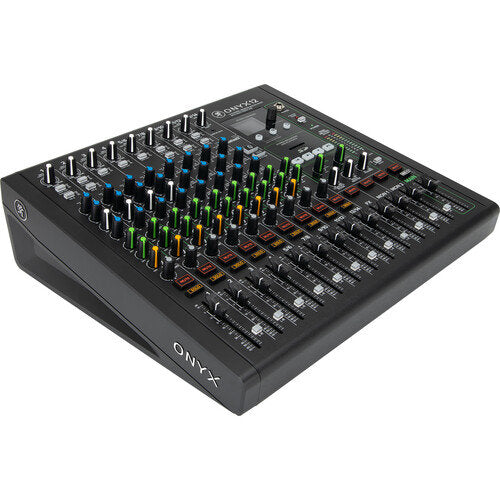 MACKIE ONYX12 12-CHANNEL PREMIUM ANALOG MIXER WITH MULTITRACK USB - ONYX12
