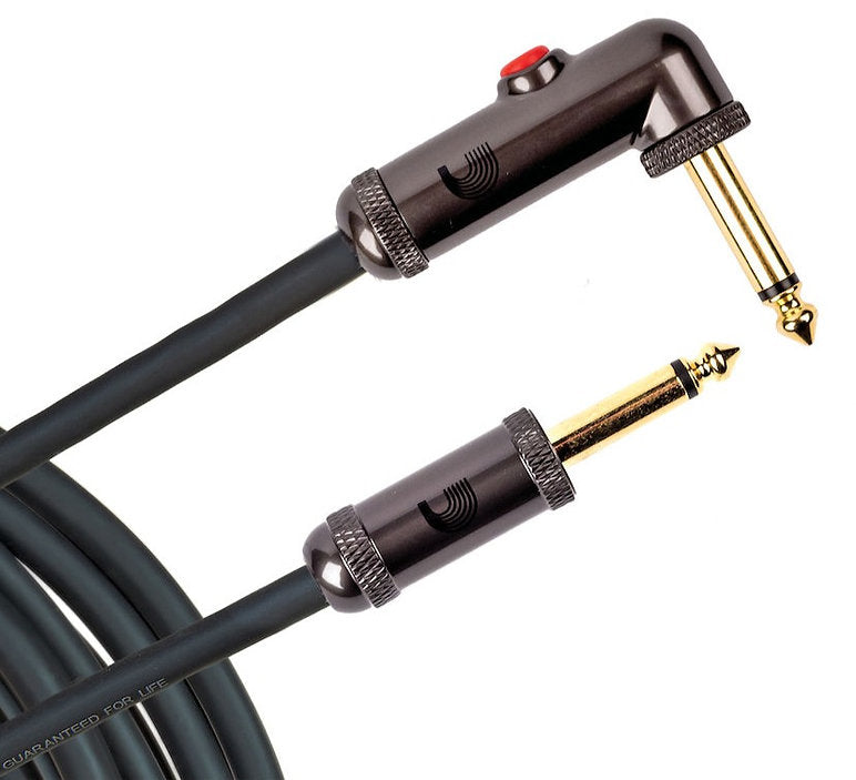 PLANET WAVES CIRCUIT BREAKER CABLE, RIGHT ANGLE PLUG, 10 FEET