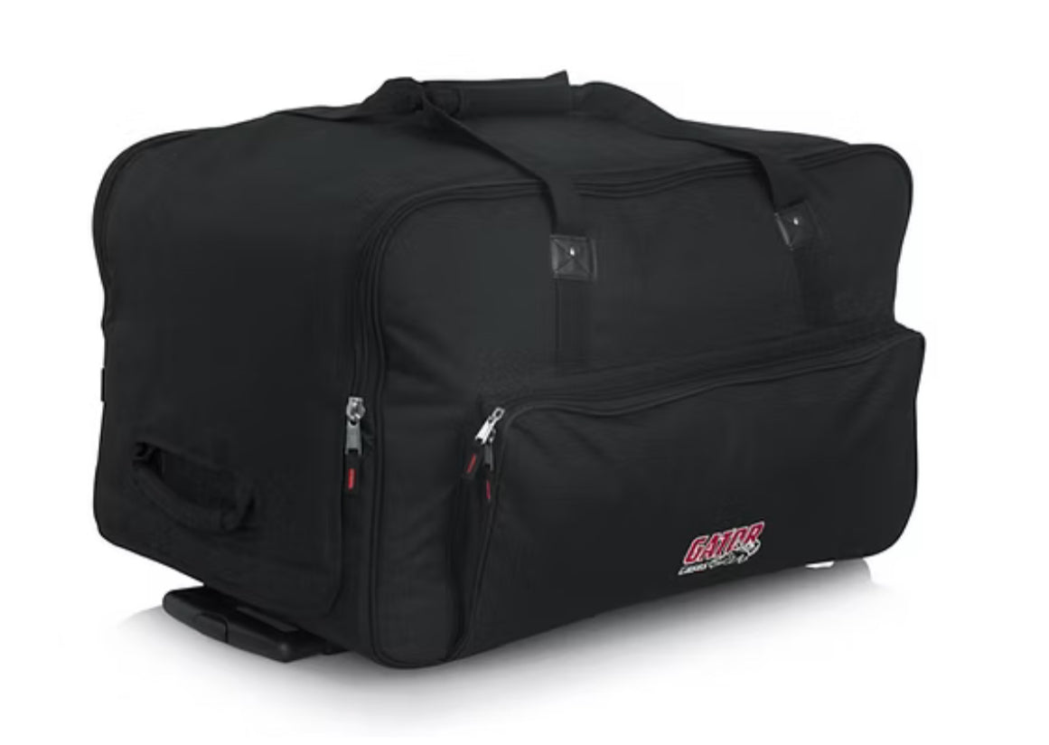 GPA-712LG GATOR ROLLING SPEAKER BAG FOR LARGE FORMAT 12" SPEAKER