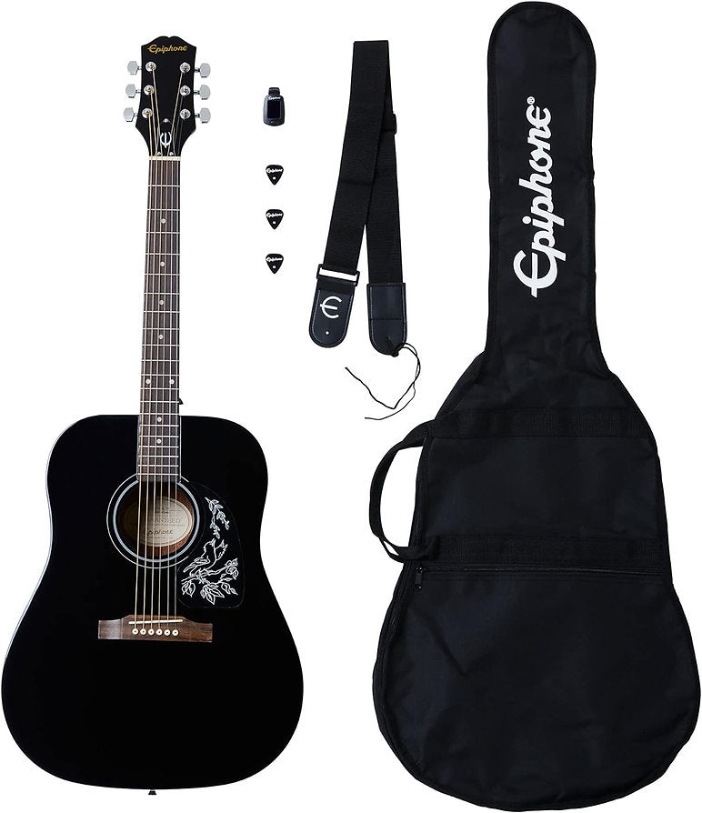 EPIPHONE STARLING ACOUSTIC GUITAR STARTER PACK - PPAG-EASTAREBCH1