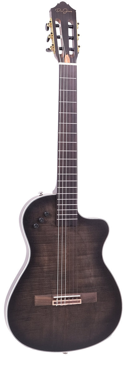 GUITARRA DON JOSE SERIE ELITE DE CUERPO DELGADO CON BOLSA - DJ-G-SOLOIST-BKS