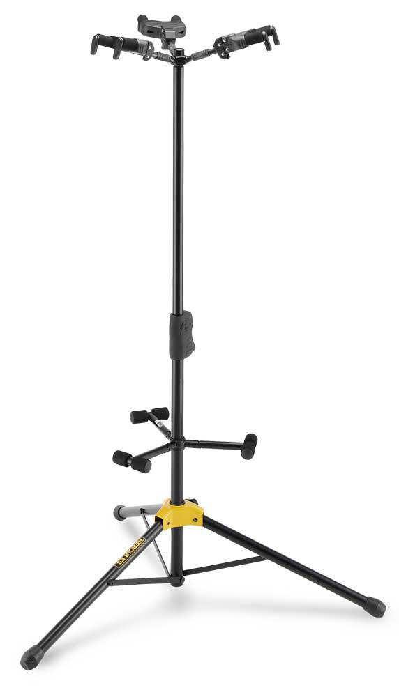 HERCULES GS432B PLUS - SOPORTE PARA TRIGUITARRA CON RESPALDO