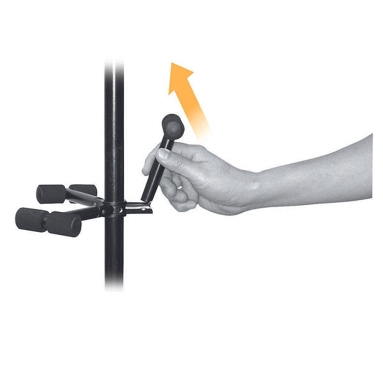 HERCULES GS432B PLUS - SOPORTE PARA TRIGUITARRA CON RESPALDO