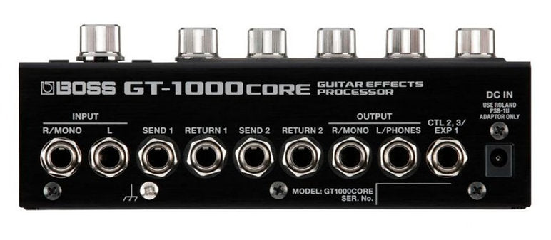 Procesador de efectos de guitarra Boss GT-1000CORE