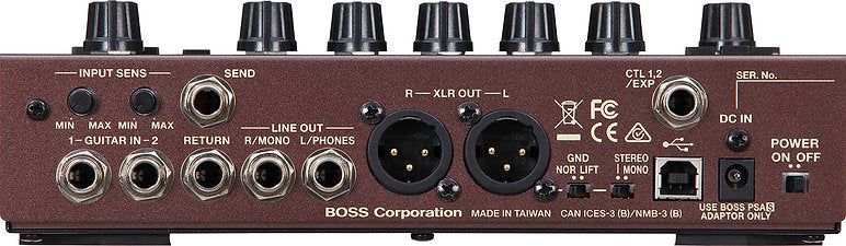 Preamplificador acústico Boss AD-10