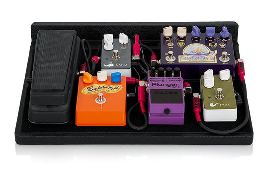 GATOR PEDAL BOARD W/ CARRY BAG & POWER SUPPLY - GPT-BL-PWR