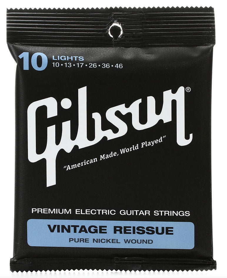 CUERDAS DE GUITARRA ELÉCTRICA GIBSON VINTAGE REEDICIÓN SEG-VR10