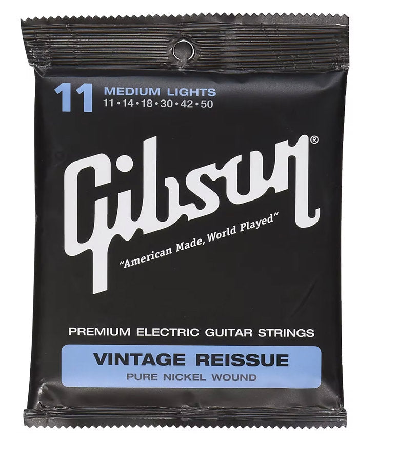 CUERDAS DE GUITARRA ELÉCTRICA GIBSON VINTAGE REEDICIÓN. SEG-VR11