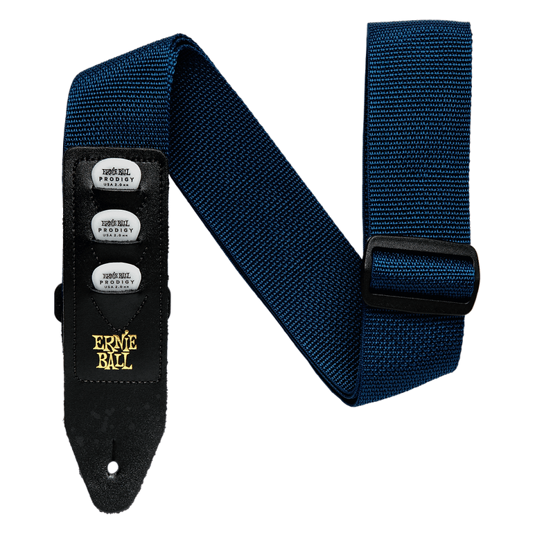 CORREA PARA PORTA PUNTOS ERNIE BALL AZUL MARINO