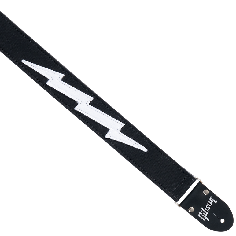 Correa para guitarra Gibson The Vintage Bolt - ASVBLT-BLK