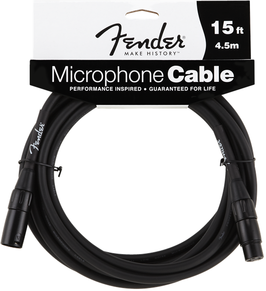 FENDER FENDER 15' MICROPHONE CABLE