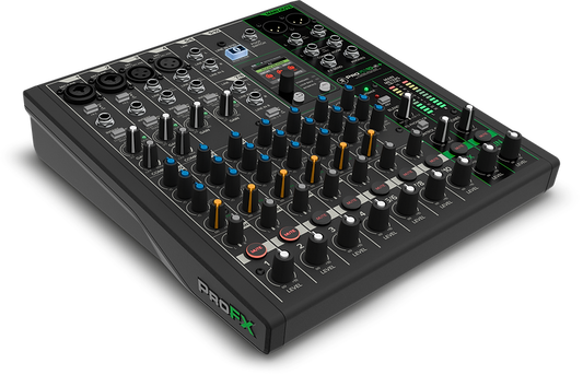 MACKIE PROFX10V3+ 10-CHANNEL MIXER WITH USB AND ENHANCED EFFECTS - PROFX10V3+