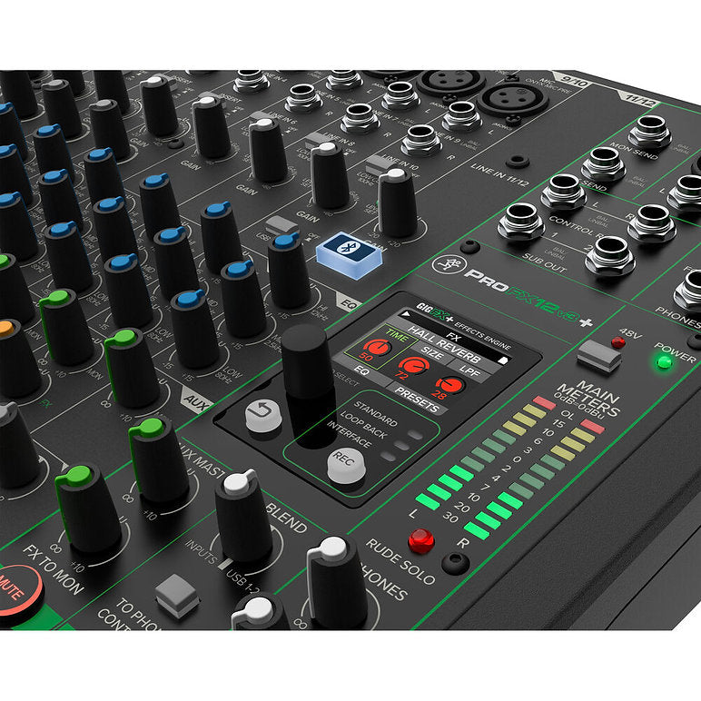 MEZCLADOR ANALÓGICO DE 12 CANALES MACKIE PROFX12V3+ - PROFX12V3+
