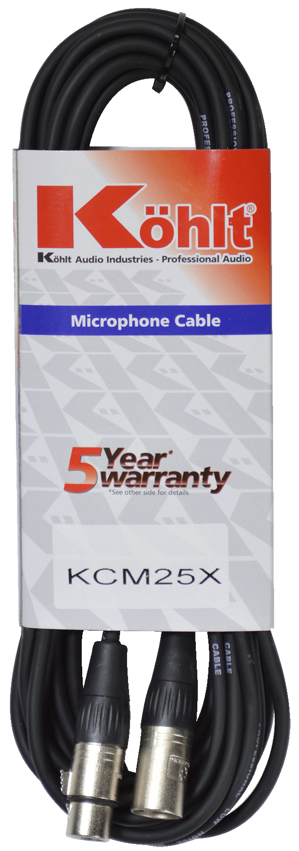 Cable de micrófono XLR Kohlt