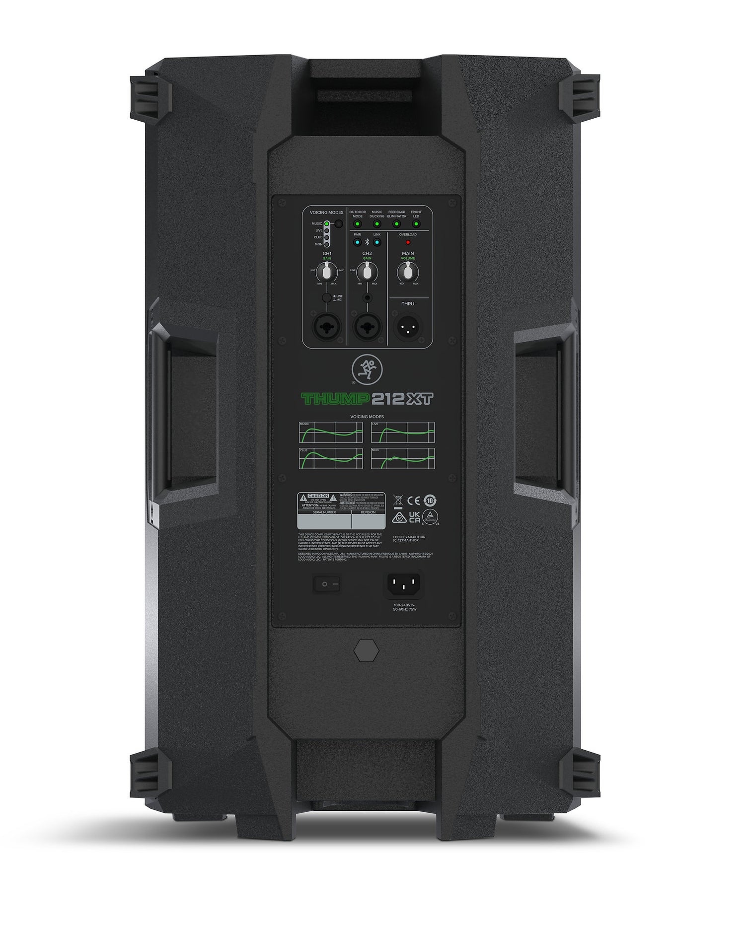 ALTAVOZ AUTOAMPLIFICADO MACKIE THUMP 212XT MEJORADO