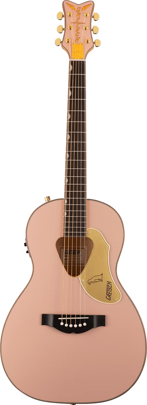 G5021E RANCHER PENGUIN PARLOR ACOUSTIC/ELECTRIC SHELL PINK - 271-4014-556