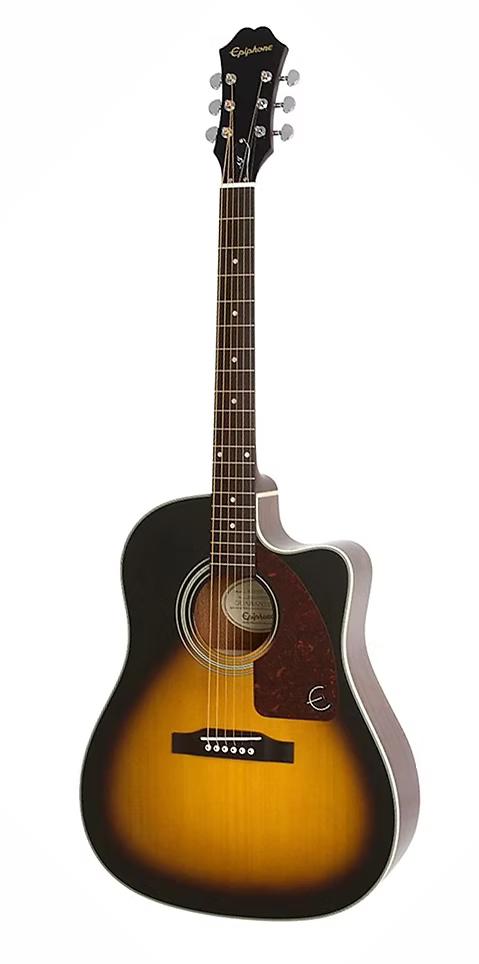 EPIPHONE AJ-210CE ACOUSTIC/ELECTRIC OUTFIT - EE21VSCH1