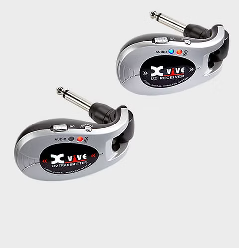 XVIVE U2 2.4GHZ GUITAR WIRELESS SYSTEM - U2-SILVER